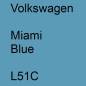 Preview: Volkswagen, Miami Blue, L51C.